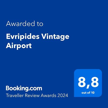 Evripides Vintage Airport Apartment Spáta Exterior foto